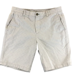 Johnnie-O Sunny Nimbus Gray Chino Shorts Mens 34 Stretch Golf Performance - Picture 1 of 11