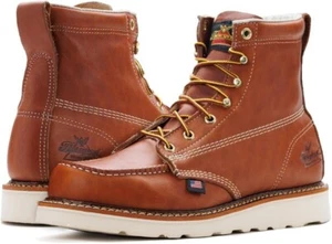 Botas de trabajo Thorogood American Heritage 6” punta de acero aceite de tabaco 804-4200 nuevas - Imagen 1 de 1