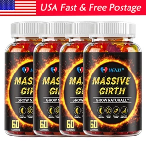 Male Enhancement Testosterone Booster Enhance Libido,Stamina 60/120/240 Gummies - Picture 1 of 16