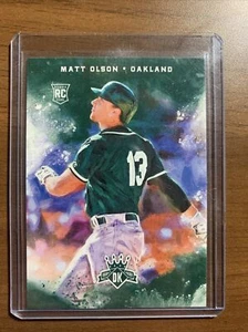 Matt Olson 2017 Panini Diamond Kings Rookie Card RC. Oakland Athletics - Picture 1 of 2