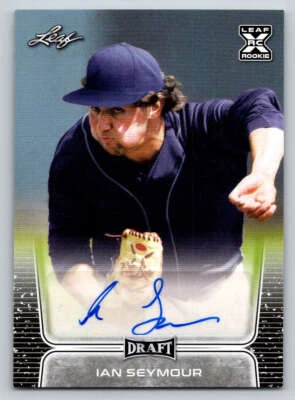 2020 Leaf Draft Retail AUTO #BAIS1 Ian Seymour (ref 214673) - Image 1 of 2