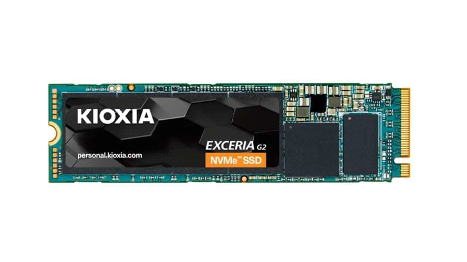 Kioxia Exceria G2 NVMe SSD 2 TB M.2 PCIe 3.1a x4 - Bild 1 von 1