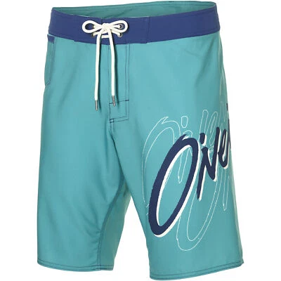 O'Neill Boardshort Badehose PM LONG FREAK SCRIPT BOARDSHOR türkis - Bild 1 von 2