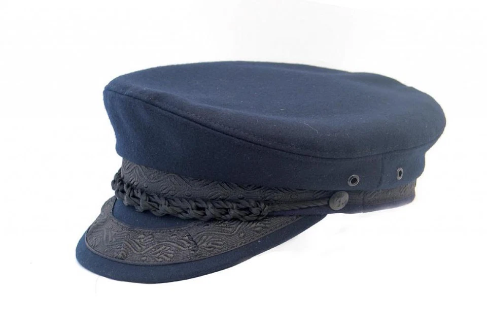 Cappello Berretto Pescatore Stile Greco Marina Militare Fatto a Mano Qualità - Vela Nuovo - Immagine 1 di 1