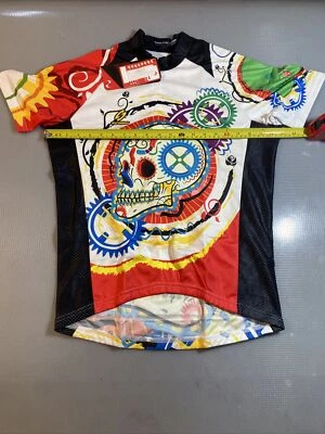 Maillot de ciclismo ScudoPro elegante calavera grande L (8589-5) Foto 1 de 4