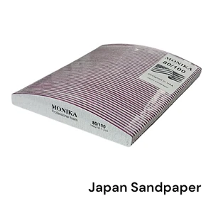 Monika Nail File Mezzaluna 80/100 Zebra 50 pz #MF07 - Foto 1 di 1