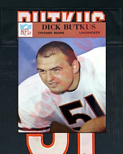 Circa 1966 Dick Butkus Chicago Bears #31 Rookie Card Art 8x10 Photo FREE SHIPPIN