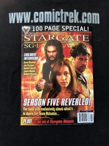 Revista Oficial Stargate #24 SG-1 Atlantis Universo Jason Momoa Cubierta Aquaman - Imagen 1 de 2