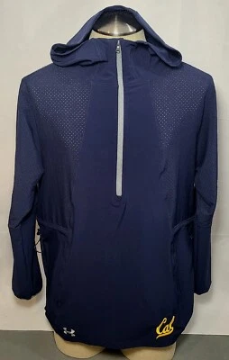 Chaqueta Pullover Under Armour Cal Bears Azul 1/2 Cremallera 1305786 Para Mujer Pequeña Usada  Foto 1 de 4