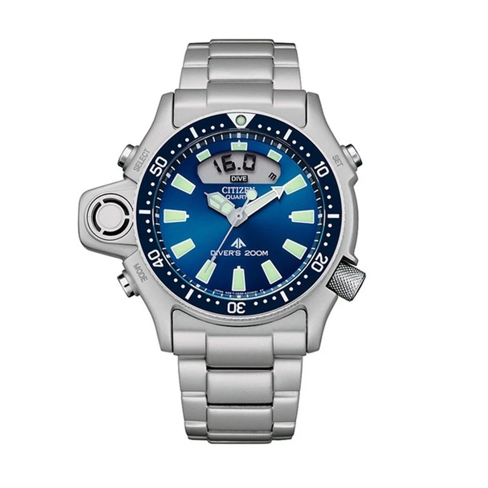 Citizen Orologio Aqualand I Edition Acciaio Quadrante Blu JP2000-67L