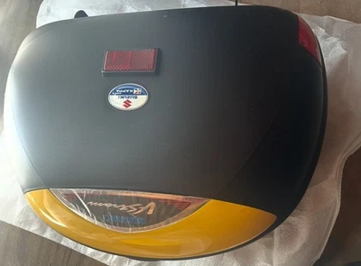 suzuki v-storm 56L side Case and top case yellow - Image 1 of 4