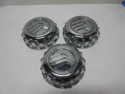 3 tapas centrales cromadas para ruedas Mercury Mountaineer 1997-01 OEM #F87A-1A096-HA Foto 1 de 4