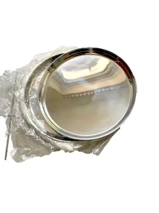 Stainless Steel Round Plate set of 6 pcs. Size: 30cm ( Thali) Dinner Plate - Picture 1 of 2