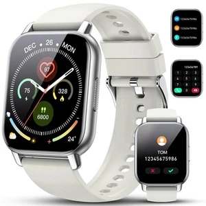 Smart Watch for Men Women, 1.85" HD Screen Smartwatch (Answer/Make Call) with... - Picture 1 of 7