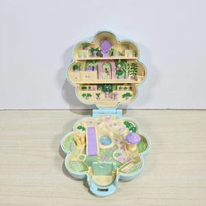 Polly Pocket Flower Shop Vintage 90s Toy Blue Flower - No Figures - Picture 1 of 15