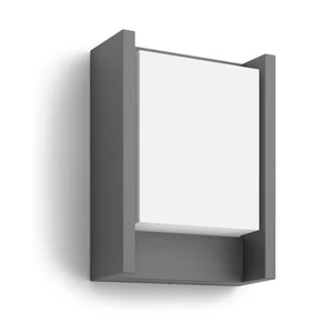 Philips myGarden Arbour Wall Light 6W Outdoor wall lighting Black Aluminium IP44 - Photo 1/1