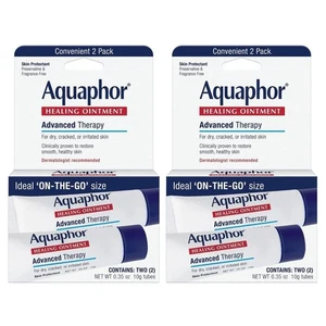 Aquaphor Heilsalbe Advanced Therapy - 0,35 Unzen Tuben (2x Packung mit 2) - Bild 1 von 9