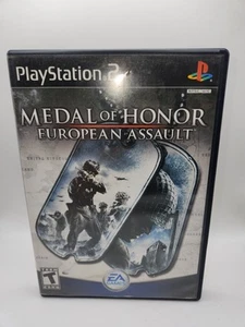Medal of Honor: European Assault (Sony PlayStation 2, 2005) Cleaned & Tested - Picture 1 of 4