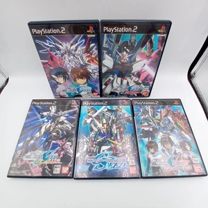Mobile Suit Gundam Seed Union 5 Game Lot 5 PS2 PlayStation 2 Japanese Complete - Picture 1 of 13