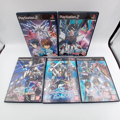 Mobile Suit Gundam Seed Union 5 Game Lot 5 PS2 PlayStation 2 Japanese Complete - Image 1 of 4