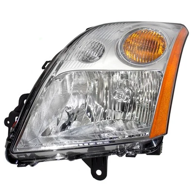 Fits 2007-2009 Sentra Headlight w/ Chrome Trim Left 26060ET000 NI2502163 Foto 1 de 3