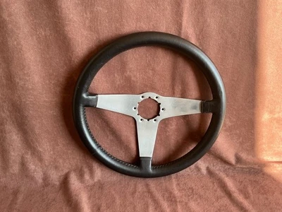 Original Leder Sport Lenkrad Renault Simca Citroën made in France Schwarz - Bild 1 von 3