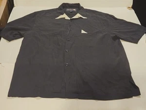 Vintage Nat Nast Seaside Park Virginia Beach Limited Edition #53 Silk Shirt sz L - Picture 1 of 7