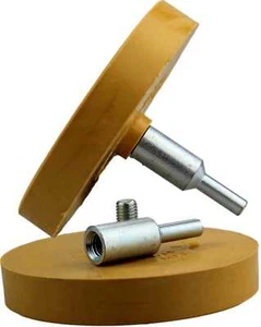 Folienradierer Klebegewichte Entferner Kleber Zierstreifen Radierscheibe 90mm - Bild 1 von 6