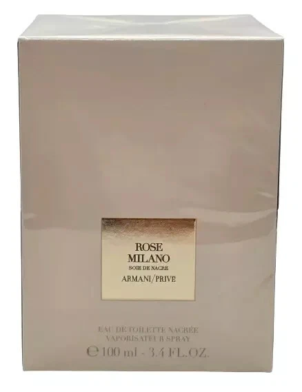 GIORGIO ARMANI PRIVE ROSE MILANO SOIE DE NACRE EDT SPRAY 3,4 OZ/100 ML SELLADO Foto 1 de 1