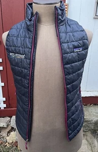 Patagonia Nano Puff Vest Dark Gray Women's Size Small Great Condition! - Picture 1 of 7