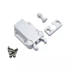 5 Pack Sugatsune Lamp Non-Magnetic Touch Latch Safe Push Latch White MC-37/WHT-1 - Picture 1 of 1