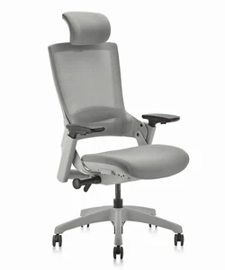 Ergonomic Headrest Home Office 3D Armrest Top Computer Swivel Executive Chairs - Picture 1 of 7