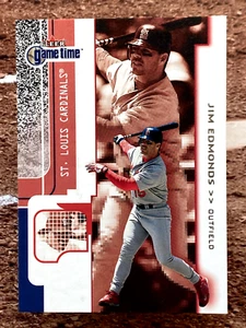 2001 Fleer Game Time Jim Edmonds #76 - Bild 1 von 2