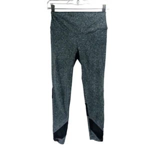 Victoria’s Secret Pink Women's Cement Gray S 24x23 Active Ultimate Mesh Leggings - Picture 1 of 8