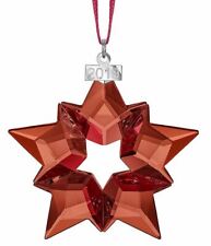 Swarovski Annual Edition 2019 Christmas Star Ornament  Red Large#5476021 NIB $89