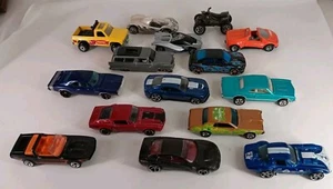 Hot Wheels lot of 15 LOOSE CARS, SHELBY GT 500M CHARGER, CORVETTE, CHEVELLE i++ - Picture 1 of 3