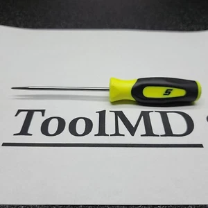 Snap-on Tools USA NEW HI-VIZ Mini Instinct Soft Grip Straight Awl Pick SG3ASAC - Picture 1 of 5