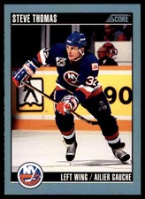 1992-93 Score Canadian Steve Thomas #12