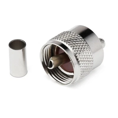 SHARMAN MULTICOM PL259 Crimp Type Premium Plug (6mm) (For RG58)