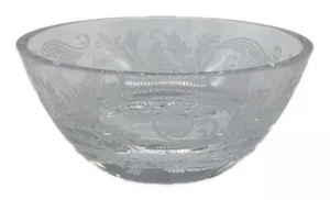 Christofle Crystal Marly Orangerie 5 1/4” Floral Candy Nut Bowl with Box - Picture 1 of 4