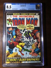 Iron Man #55 (1973) -1st Thanos! 1st Drax! - CGC 8.5! - Key!