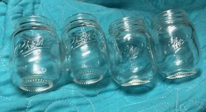 4er Set Mini Einmachglas Schnapsgläser - 3 oz - Perfekt für Whisky & Tequila - Bild 1 von 3