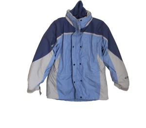 Columbia Ski Jacket Removable Fleece Lining Blue & Grey Women's Size S - Picture 1 of 13