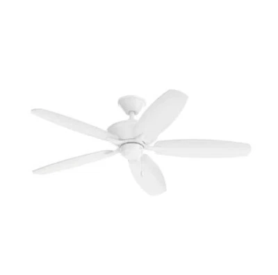 Kichler Renew Patio 52" Fan, Matte White - 330165MWH -Open Box New - Image 1 of 2