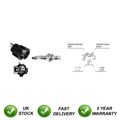 Sensor de oxígeno SJR Lambda se adapta a Chrysler Neon 1996-1999 2.0 SJLLB587 - Imagen 1 de 2