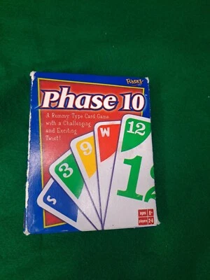 CARD GAME - PHASE 10 BY FUNDEX 2001 - - Image 1 of 3
