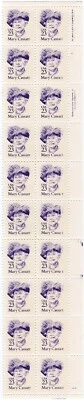 Scott #2181 Mary Cassatt Plate Block of 20 Stamps - MNH P#1 LR - Image 1 of 2