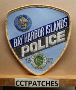 BAY HARBOR ISLANDS, FLORIDA POLIZIA SPALLA TOPPA FL - Foto 1 di 2