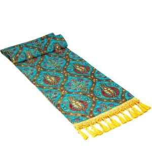Turquoise Turkish Floral Kitchen Dining Coffee Table Runner Bohemian Homeware - Picture 1 of 4