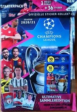 TOPPS CHAMPIONS LEAGUE 2020/21 COMPLETE ALL STICKERS + STARTER PACK